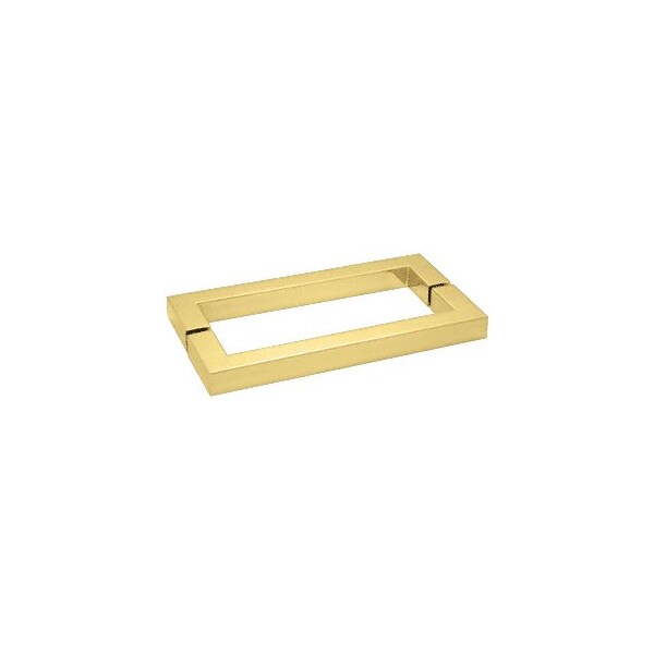 Cr Laurence Unlacquered Brass -in SQ-in Style 18-in Back-to-Back Towel Bar SQ18X18ULBR - main